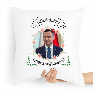 Poduszka Prezent Politycy Andzej Duda Prezydent