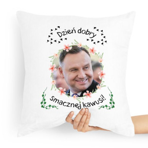 Poduszka Prezent Politycy Andzej Duda Prezydent