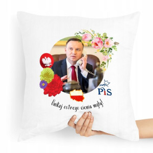 Poduszka Prezent Politycy Andzej Duda Prezydent