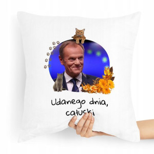 Poduszka Prezent Politycy Donald Tusk Platforma Po