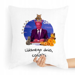 Poduszka Prezent Politycy Donald Tusk Platforma Po