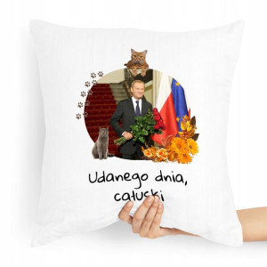 Poduszka Prezent Politycy Donald Tusk Platforma Po