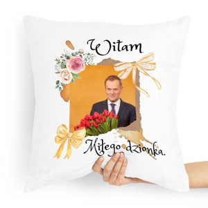 Poduszka Prezent Politycy Donald Tusk Platforma Po