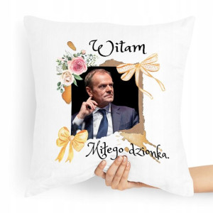 Poduszka Prezent Politycy Donald Tusk Platforma Po