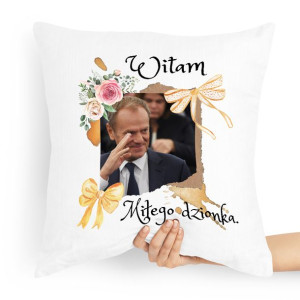 Poduszka Prezent Politycy Donald Tusk Platforma Po