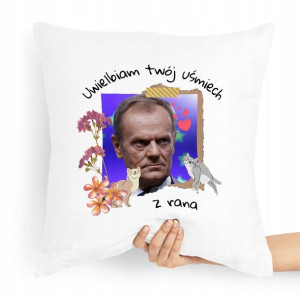 Poduszka Prezent Politycy Donald Tusk Platforma Po
