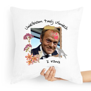 Poduszka Prezent Politycy Donald Tusk Platforma Po