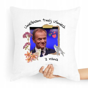 Poduszka Prezent Politycy Donald Tusk Platforma Po