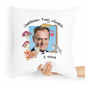 Poduszka Prezent Politycy Donald Tusk Platforma Po