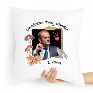 Poduszka Prezent Politycy Donald Tusk Platforma Po