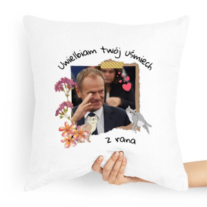 Poduszka Prezent Politycy Donald Tusk Platforma Po