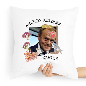 Poduszka Prezent Politycy Donald Tusk Platforma Po