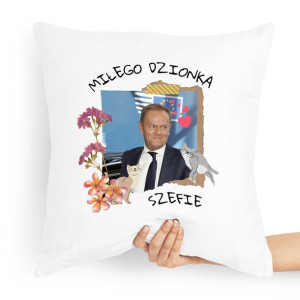 Poduszka Prezent Politycy Donald Tusk Platforma Po