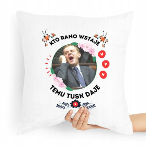 Poduszka Prezent Politycy Donald Tusk Platforma Po