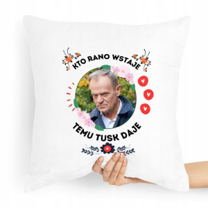 Poduszka Prezent Politycy Donald Tusk Platforma Po