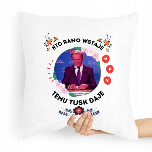 Poduszka Prezent Politycy Donald Tusk Platforma Po