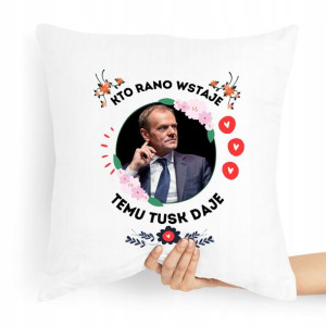 Poduszka Prezent Politycy Donald Tusk Platforma Po