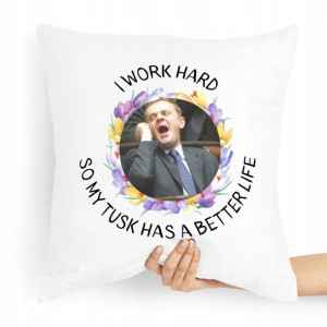 Poduszka Prezent Politycy Donald Tusk Platforma Po
