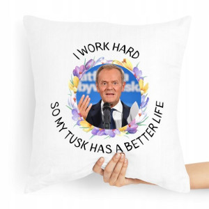 Poduszka Prezent Politycy Donald Tusk Platforma Po