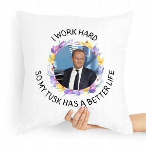 Poduszka Prezent Politycy Donald Tusk Platforma Po