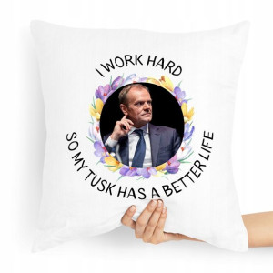 Poduszka Prezent Politycy Donald Tusk Platforma Po