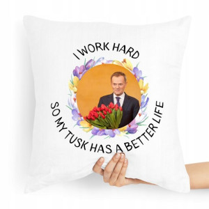 Poduszka Prezent Politycy Donald Tusk Platforma Po