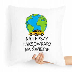 Poduszka Prezent Taksówkarza Najlepszy Taksówkarz