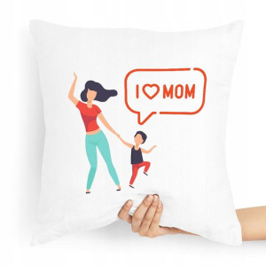 Poduszka Prezent Upominek Dla Mamy I Love Mom