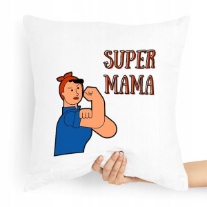 Poduszka Prezent Upominek Dla Mamy Super Mama