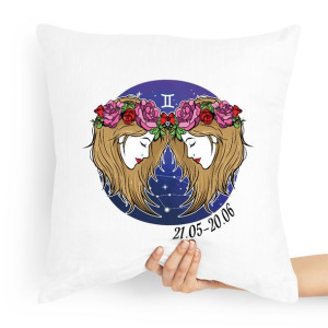 Poduszka Prezent Znaki Zodiaku Zodiakara Bliźnięta