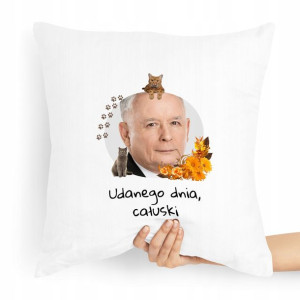 Poduszka Prezesa Pis Kaczyński Udanego Dnia
