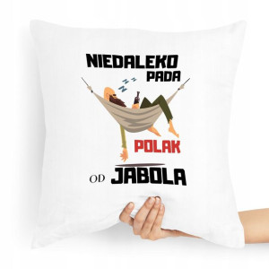 Poduszka Zabawny Prezent Niedaleko Pada Polak