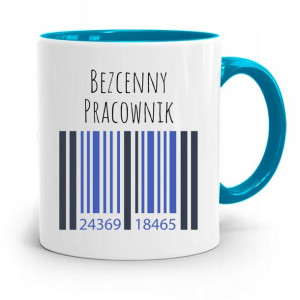 Pracownika Kubek Błękitny Bezcenny Pracownik