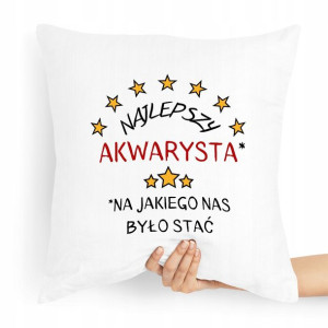 Prezent Poduszka Dla Akwarysty Akwariarza
