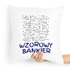 Prezent Poduszka Dla Bankiera Wzorowy Bankier
