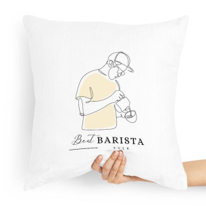 Prezent Poduszka Dla Baristy Best Barista Ever