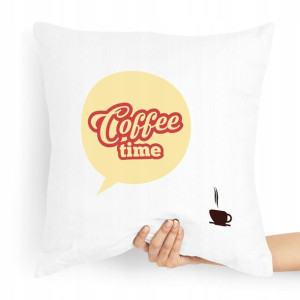 Prezent Poduszka Dla Baristy Coffee Time
