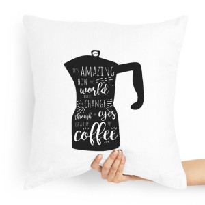 Prezent Poduszka Dla Baristy Cup Of Coffee