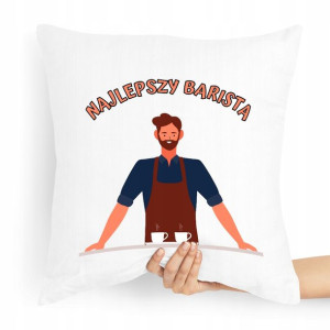 Prezent Poduszka Dla Baristy Najlepszy Barista