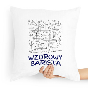 Prezent Poduszka Dla Baristy Wzorowy Barista