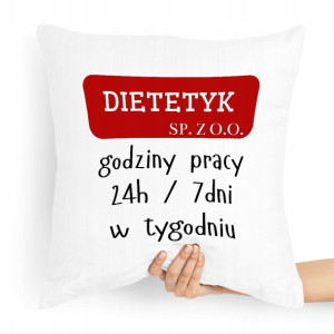 Prezent Poduszka Dla Dietetyka Dietetyczki Prezent