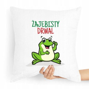 Prezent Poduszka Dla Drwala Żajebisty Drwal