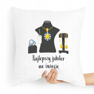 Prezent Poduszka Dla Jubilera Najlepszy Na Świecie