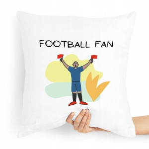 Prezent Poduszka Dla Kibica Football Fan