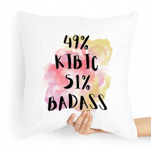 Prezent Poduszka Dla Kibica Kibic Badass