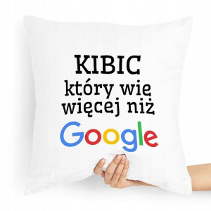 Prezent Poduszka Dla Kibica Wie Więcej Niż