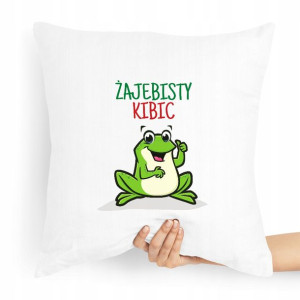 Prezent Poduszka Dla Kibica Żajebisty Kibic
