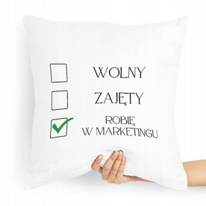 Prezent Poduszka Dla Margetingowca Marketing