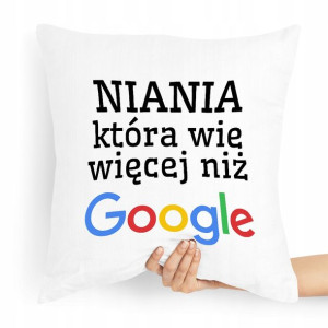 Prezent Poduszka Dla Niani Opiekunka Wie Więcej