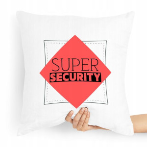Prezent Poduszka Dla Ochroniarza Stróż Security
